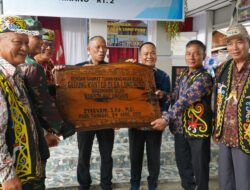 Kantor Desa Baru Long Peso, Bupati Ajak Isi dengan Kerja Nyata